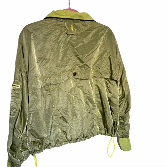 Free People Movement Opal Jacket Zip Up Zipper Windbreaker Coat - Picture 6 of 8
